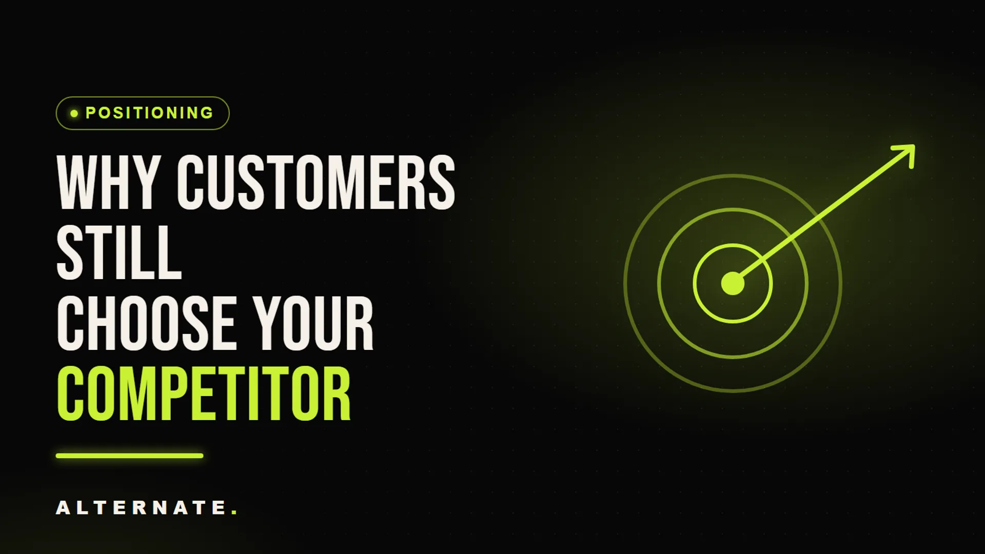 Why Customers Still Choose Your Competitor: A Simple Guide to Brand Positioning