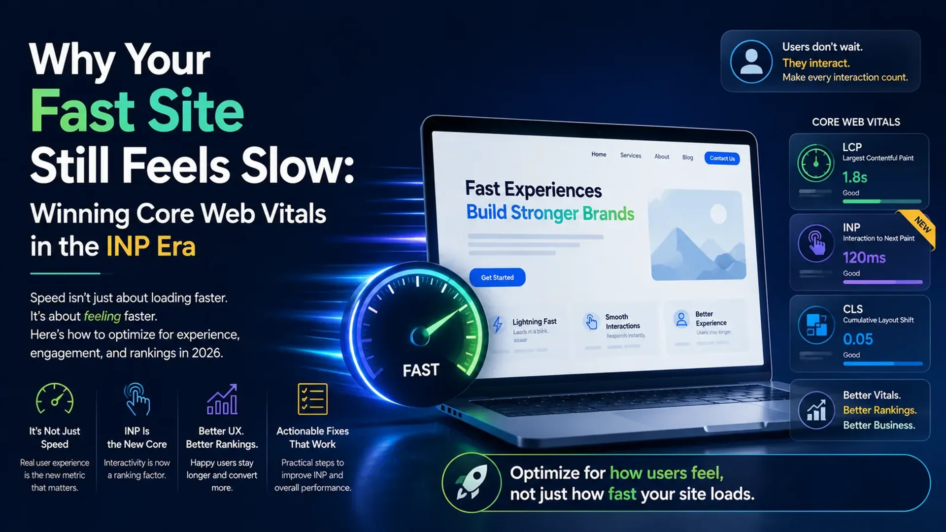 Why Your Fast Site Still Feels Slow: Winning Core Web Vitals in the INP Era