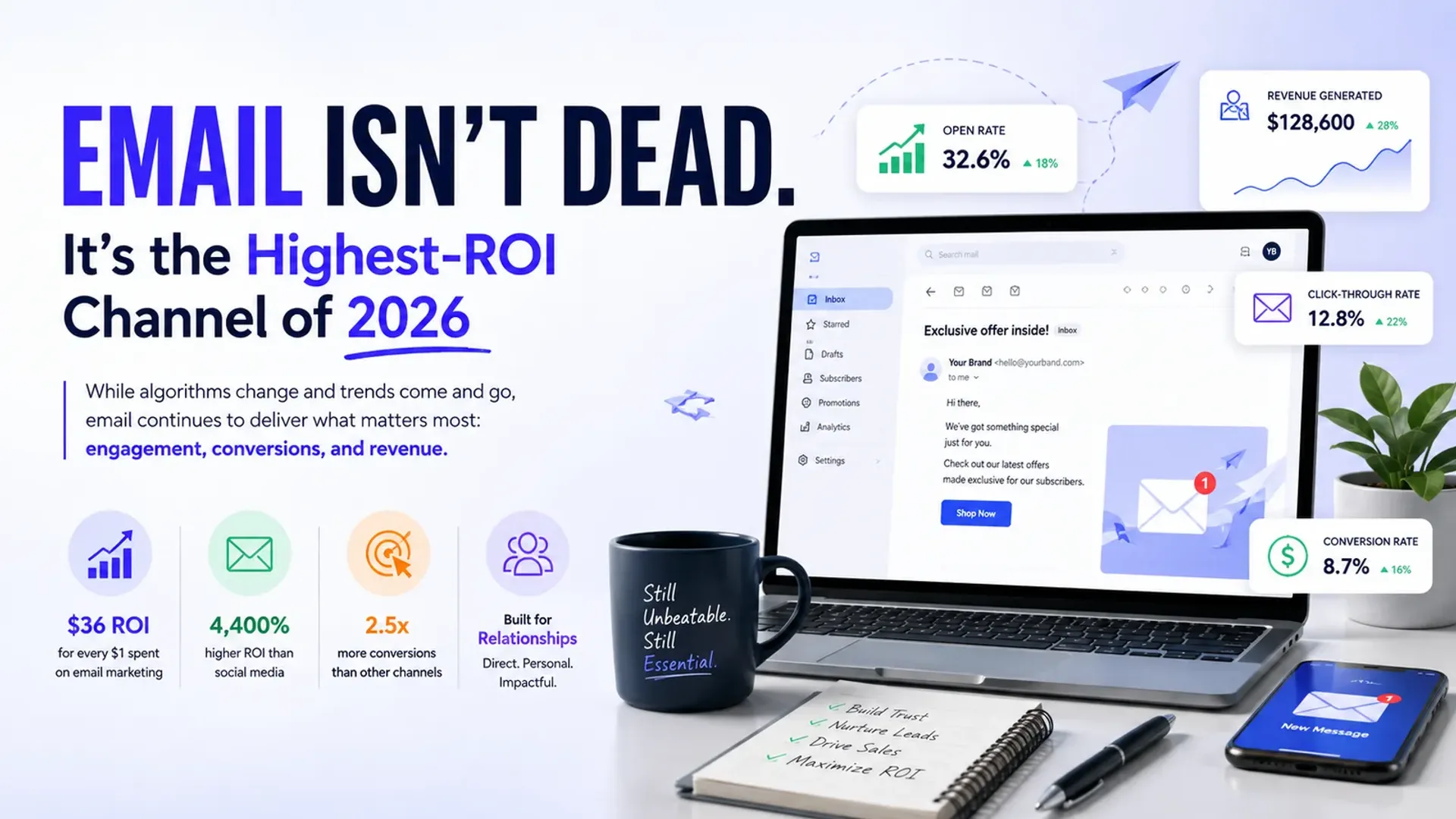 Email Isn't Dead — It's the Highest-ROI Channel of 2026