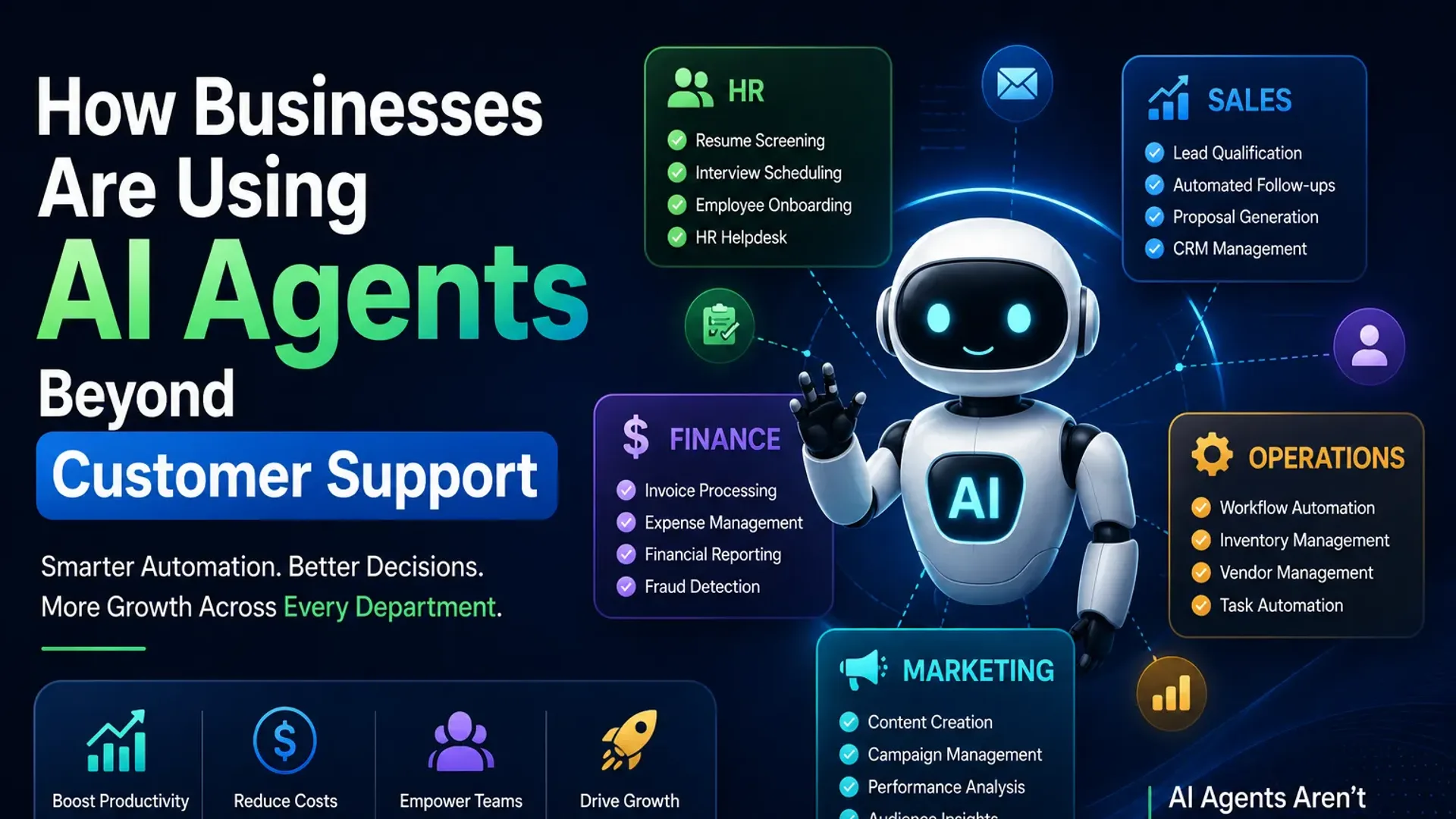 How Businesses Are Using AI Agents Beyond Customer Support
