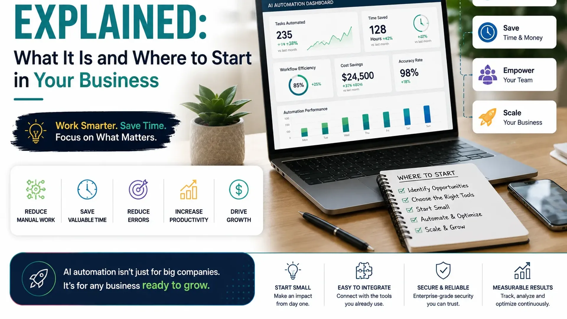 AI Automation Explained: What It Is and Where to Start in Your Business