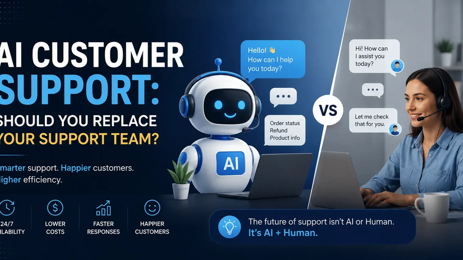 AI Customer Support: Should You Replace Your Support Team?