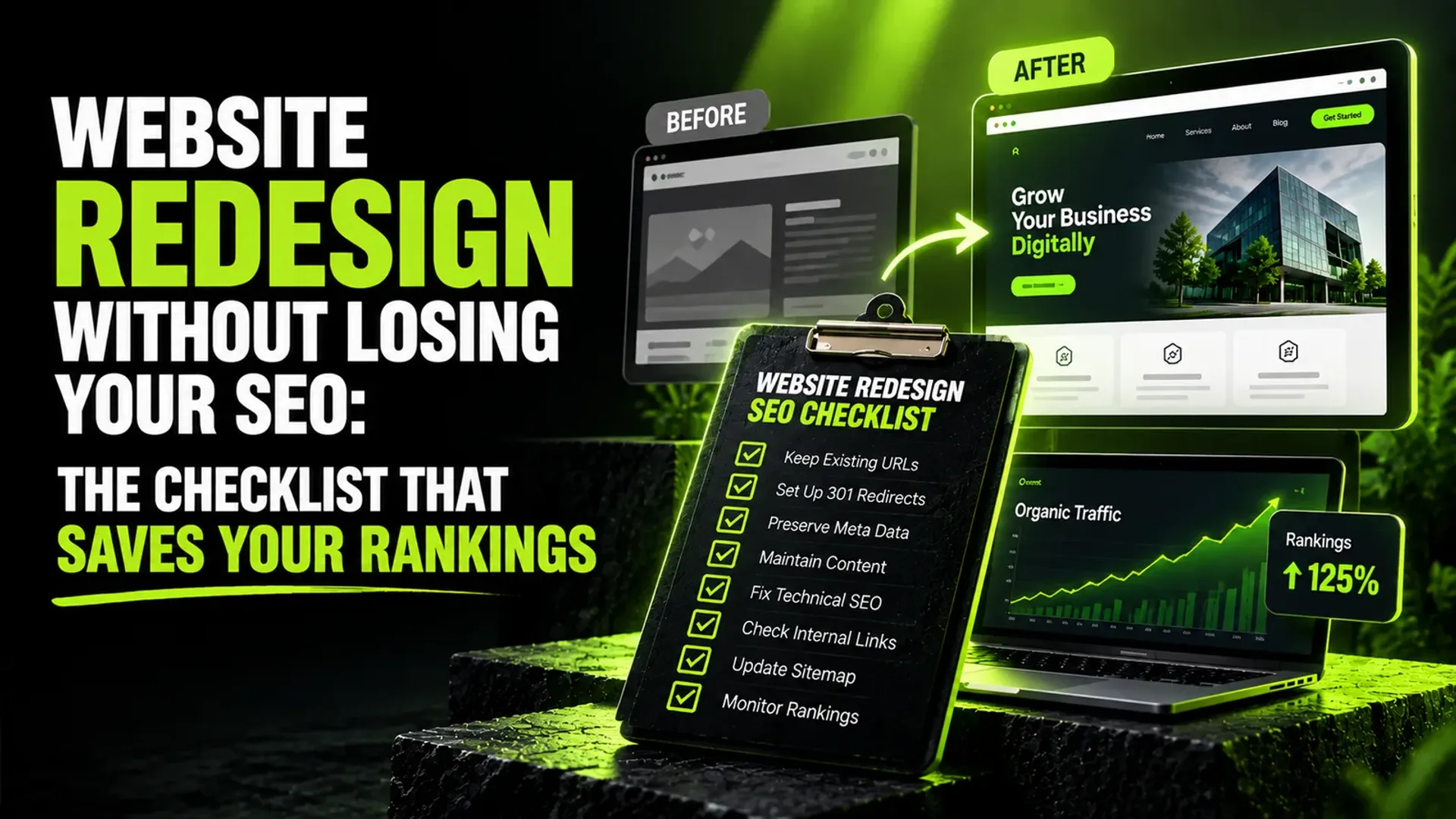 Website Redesign Without Losing Your SEO: The Checklist That Saves Your Rankings