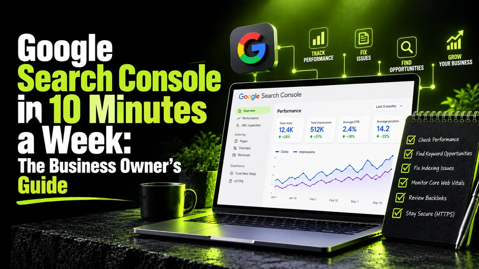 Google Search Console in 10 Minutes a Week: The Business Owner’s Guide