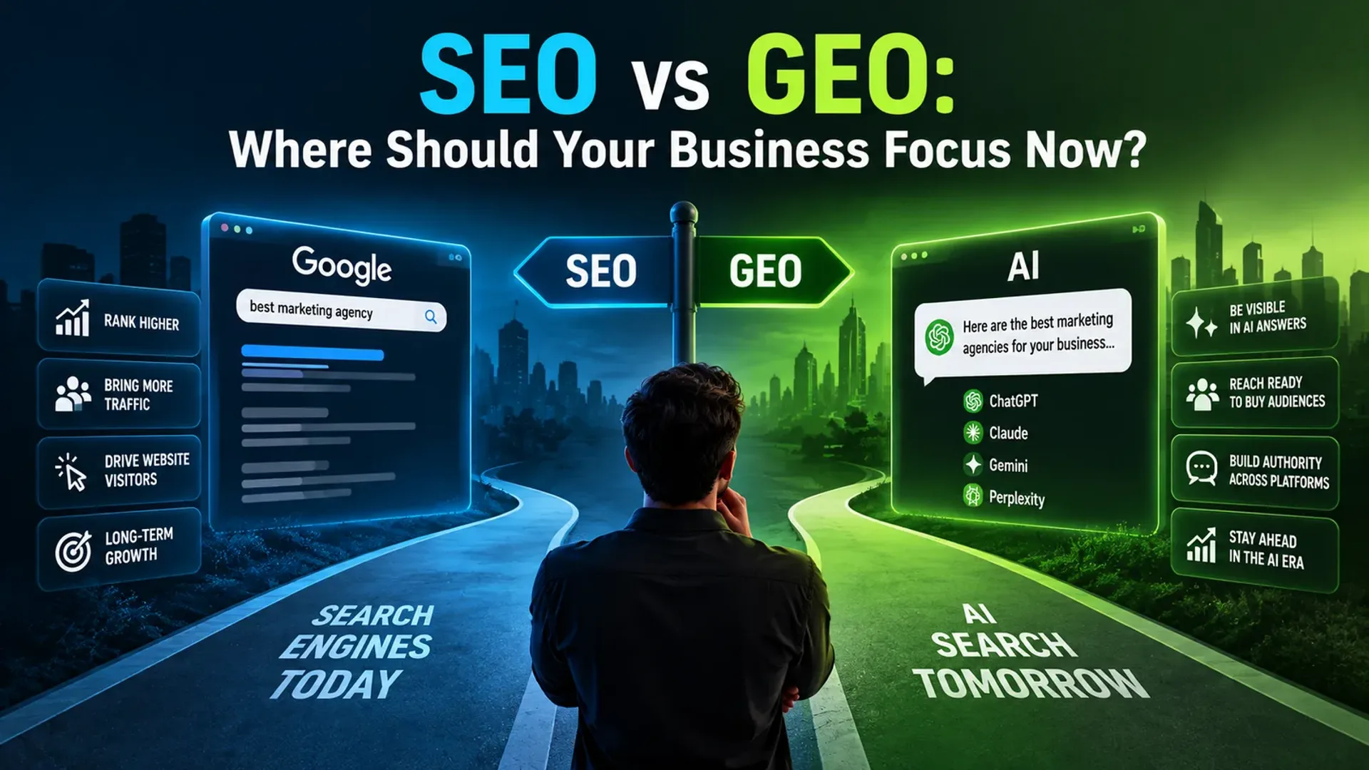 SEO vs GEO: Where Should Your Business Focus Now?