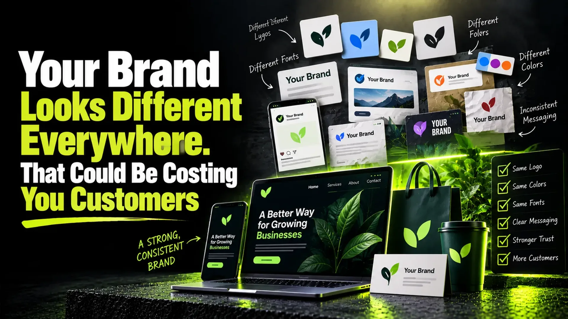 Your Brand Looks Different Everywhere. That Could Be Costing You Customers