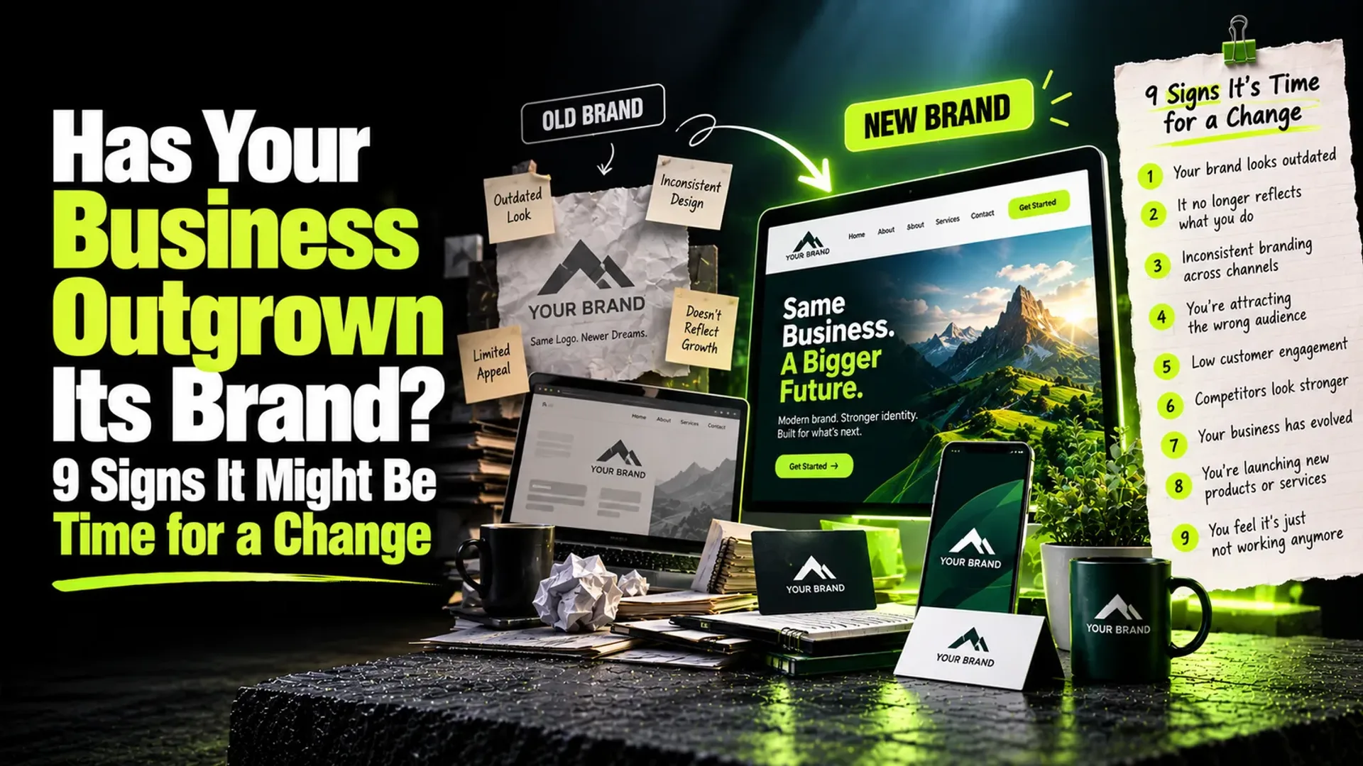 Has Your Business Outgrown Its Brand? 9 Signs It Might Be Time for a Change