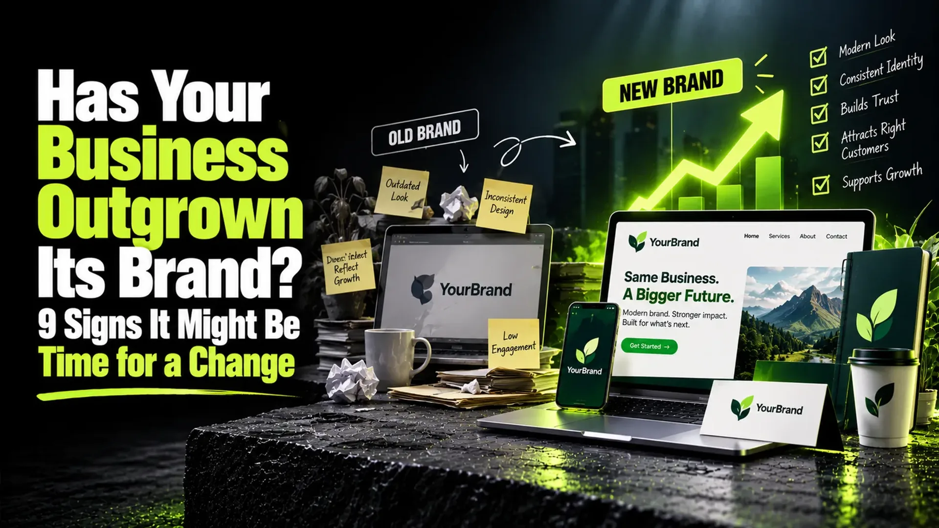 Has Your Business Outgrown Its Brand? 9 Signs It Might Be Time for a Change