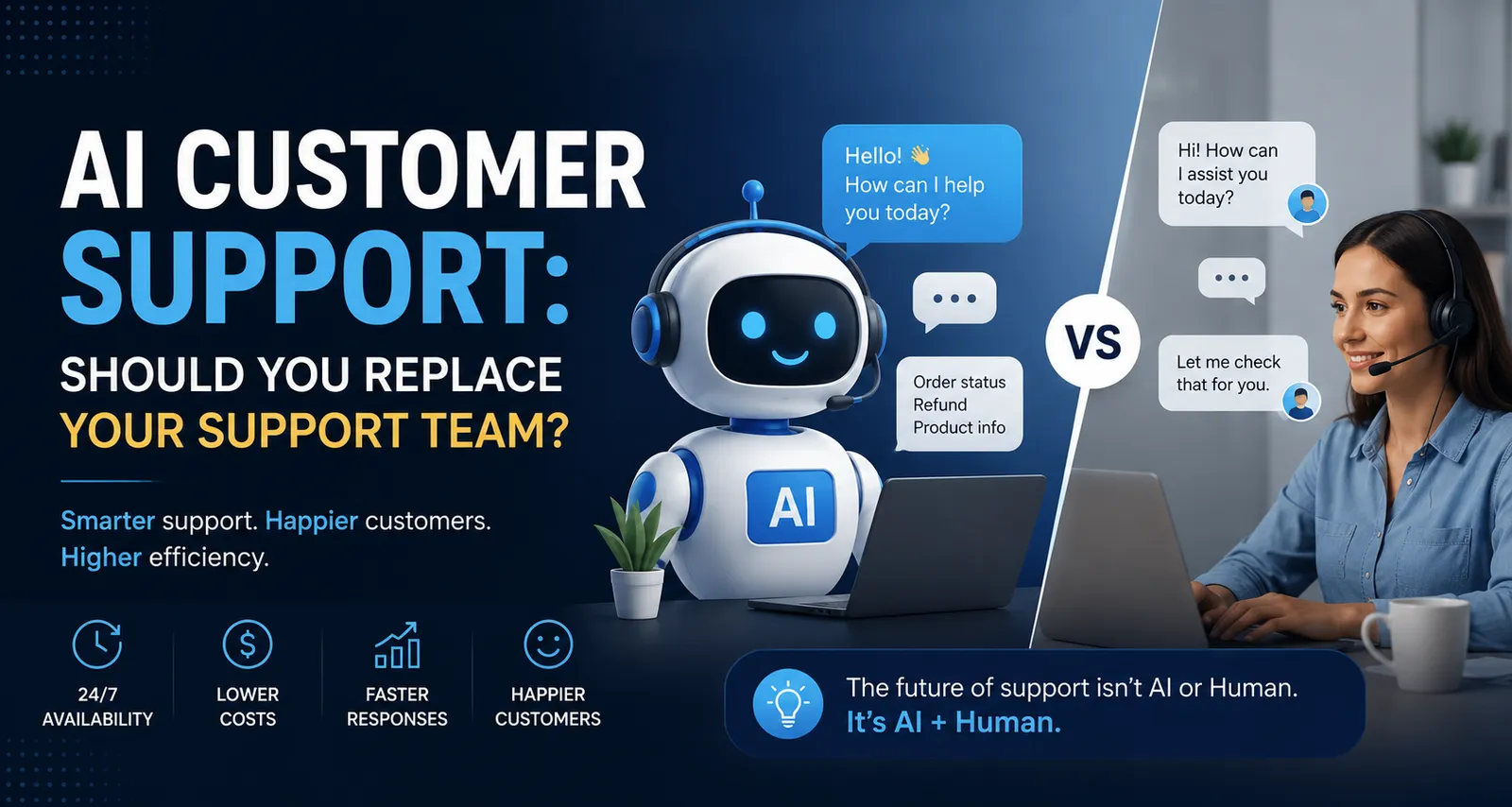 AI Customer Support: Should You Replace Your Support Team?