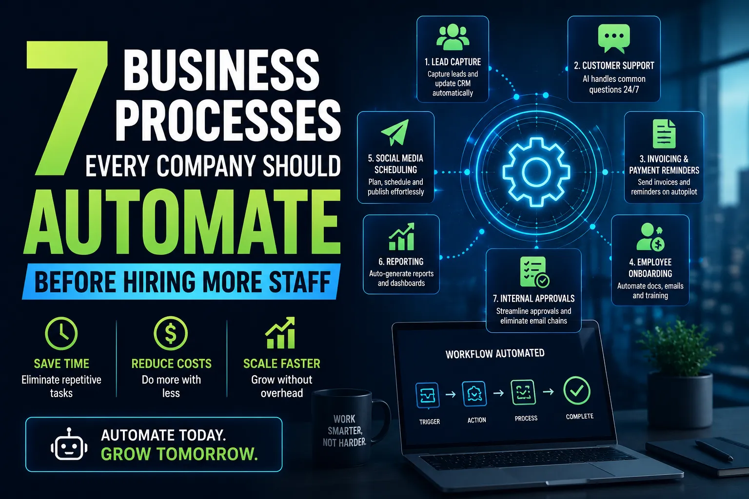 Before You Hire Another Employee, Automate These 7 Business Processes First